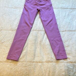 Pinkish / Lavender Athleta Leggings (girls) - like new